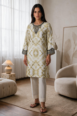 Embroidered Kurta - 2284