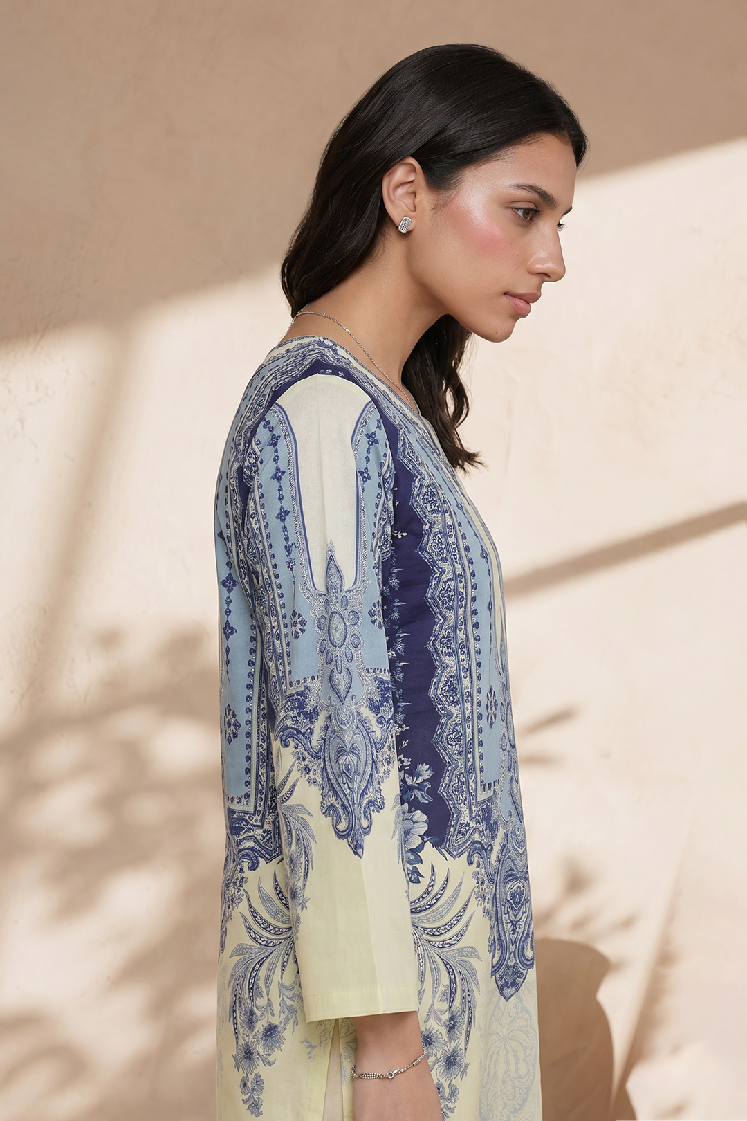 Embroidered Kurta - 2285