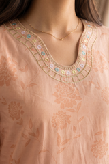 Embroidered Kurta - 2286