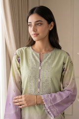 Embroidered Kurta - 3059