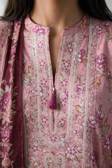 Embroidered Kurta Dupatta - 1941