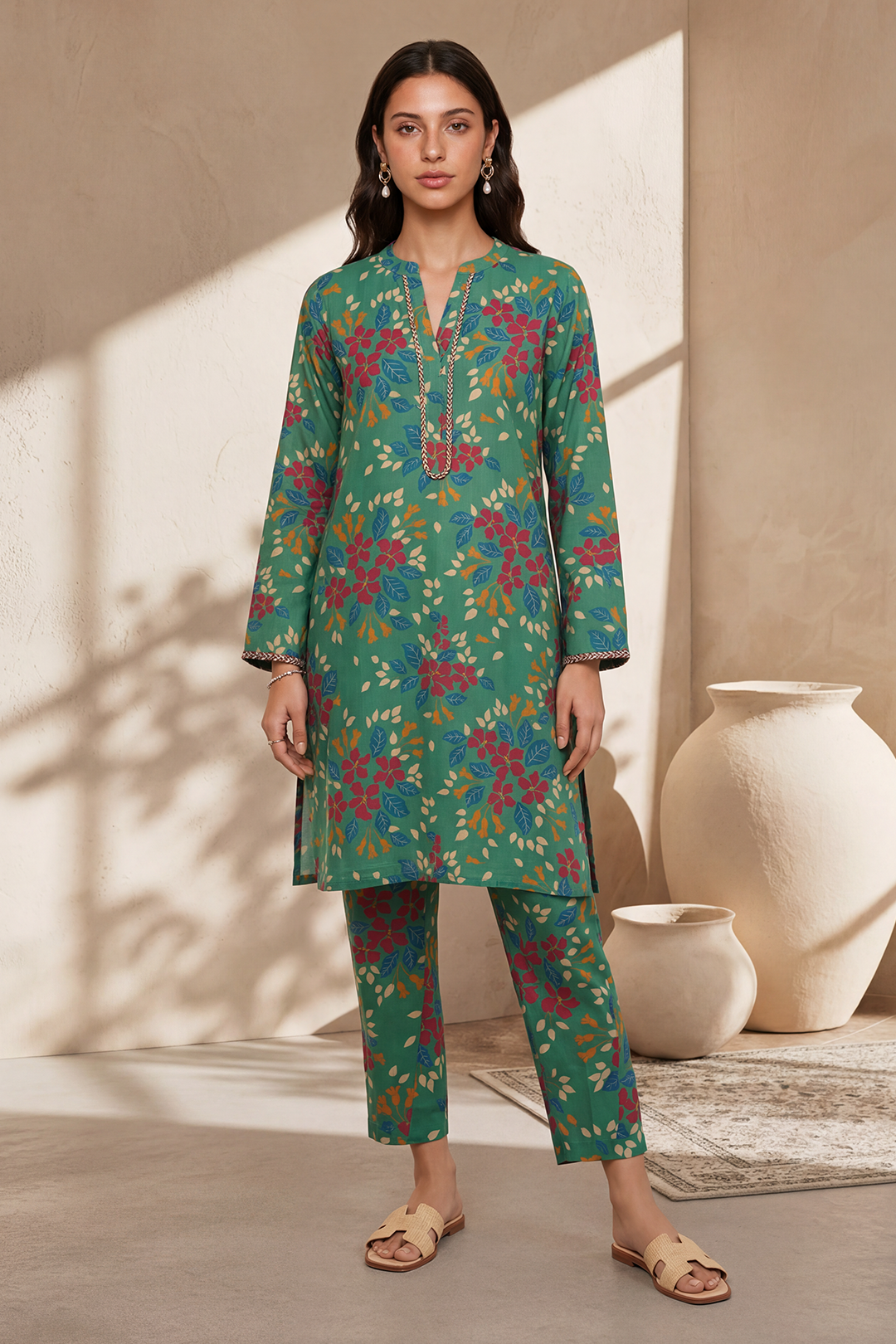 Kurta Trouser - 2064