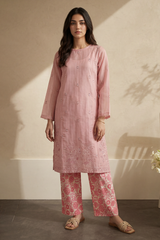 Embroidered Kurta Trouser - 2095