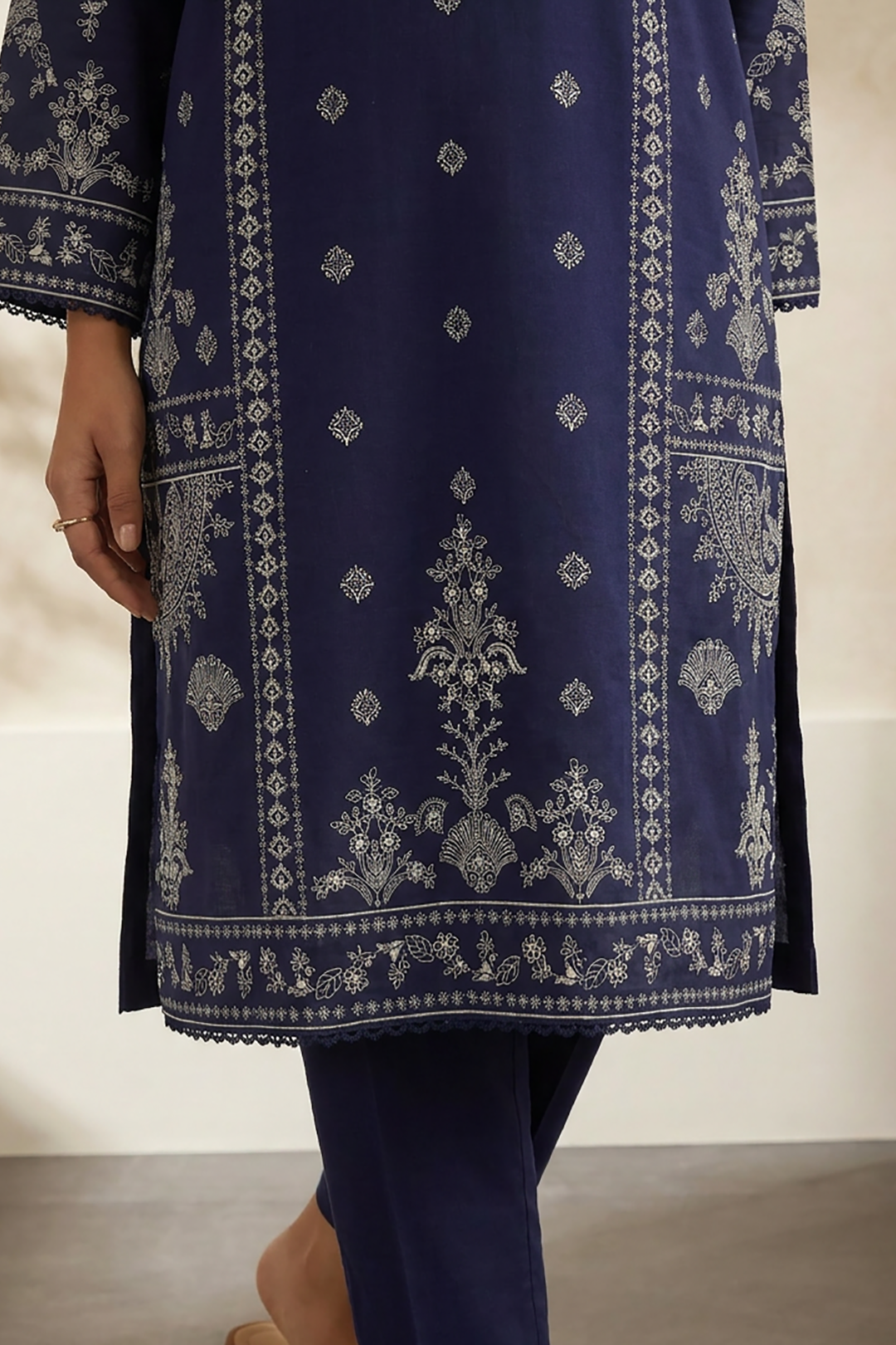 Kurta Trouser - 2323