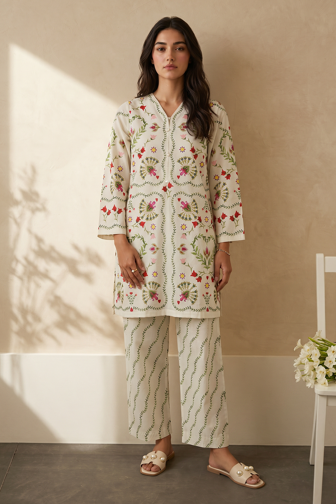 Kurta Trouser - 2344