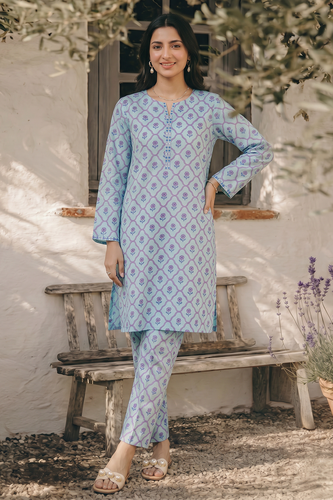 Kurta Trouser - 2348