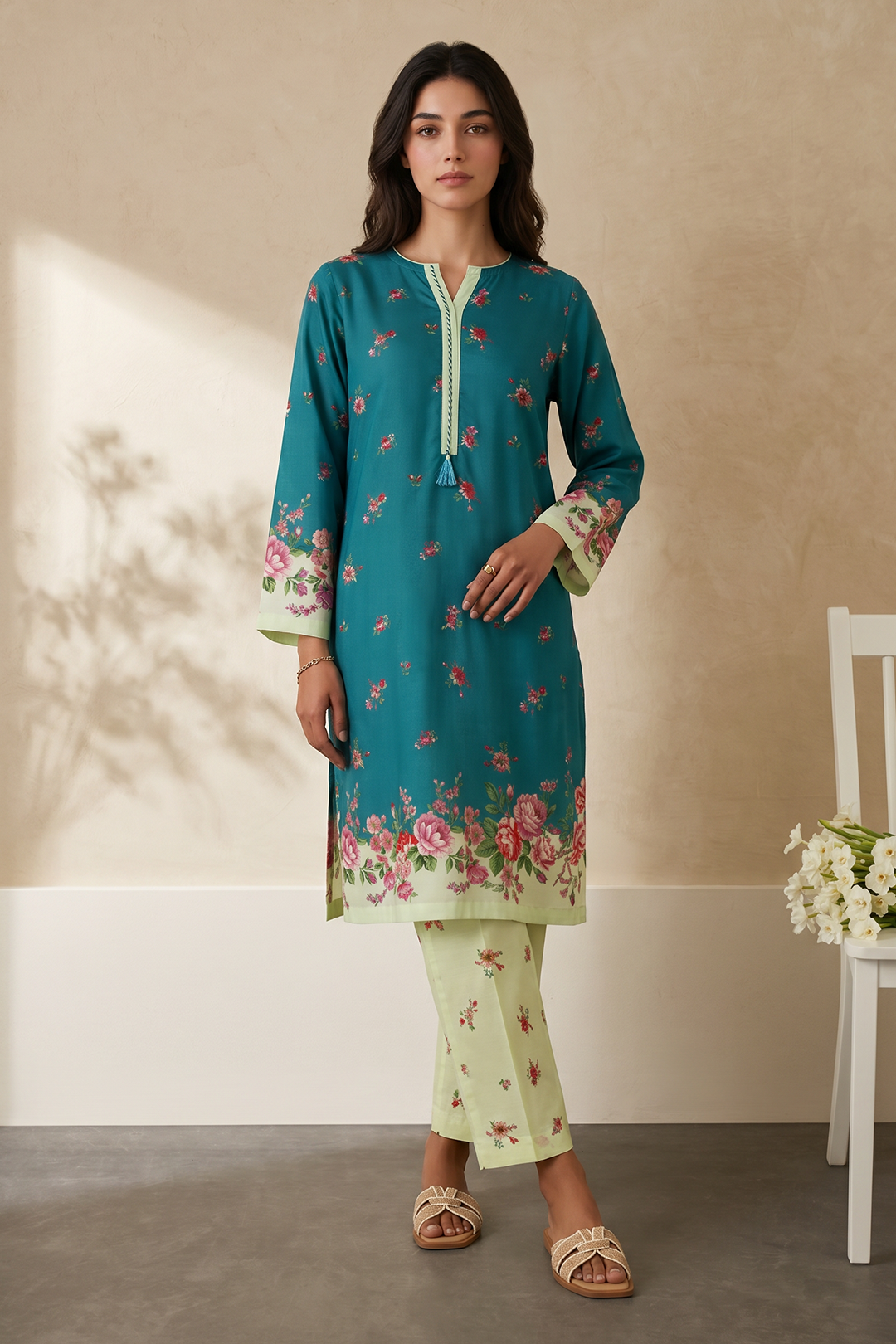 Kurta Trouser - 2349
