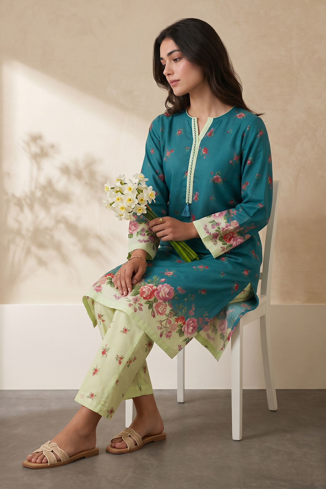 Kurta Trouser - 2349