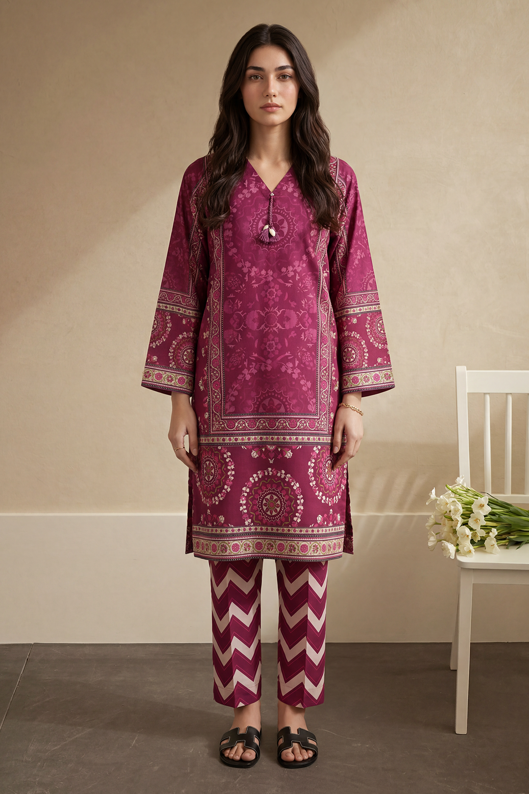 Kurta Trouser - 2367