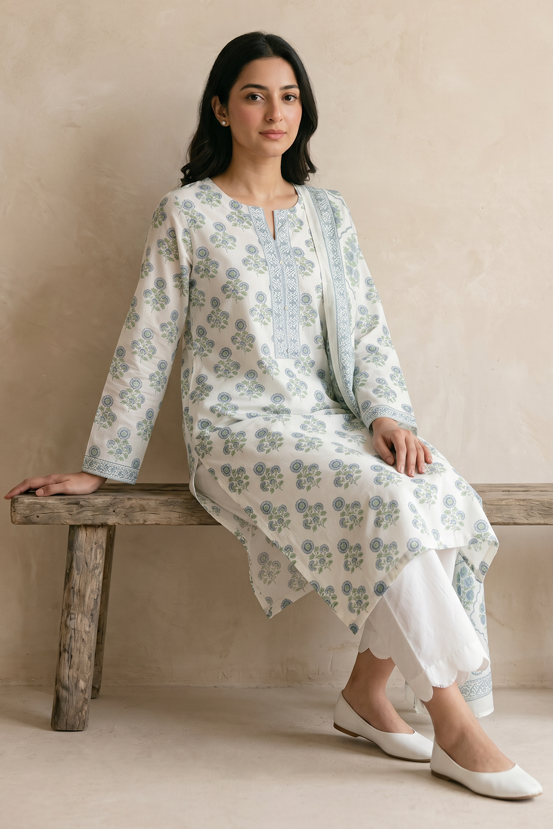 Kurta Dupatta - 2402