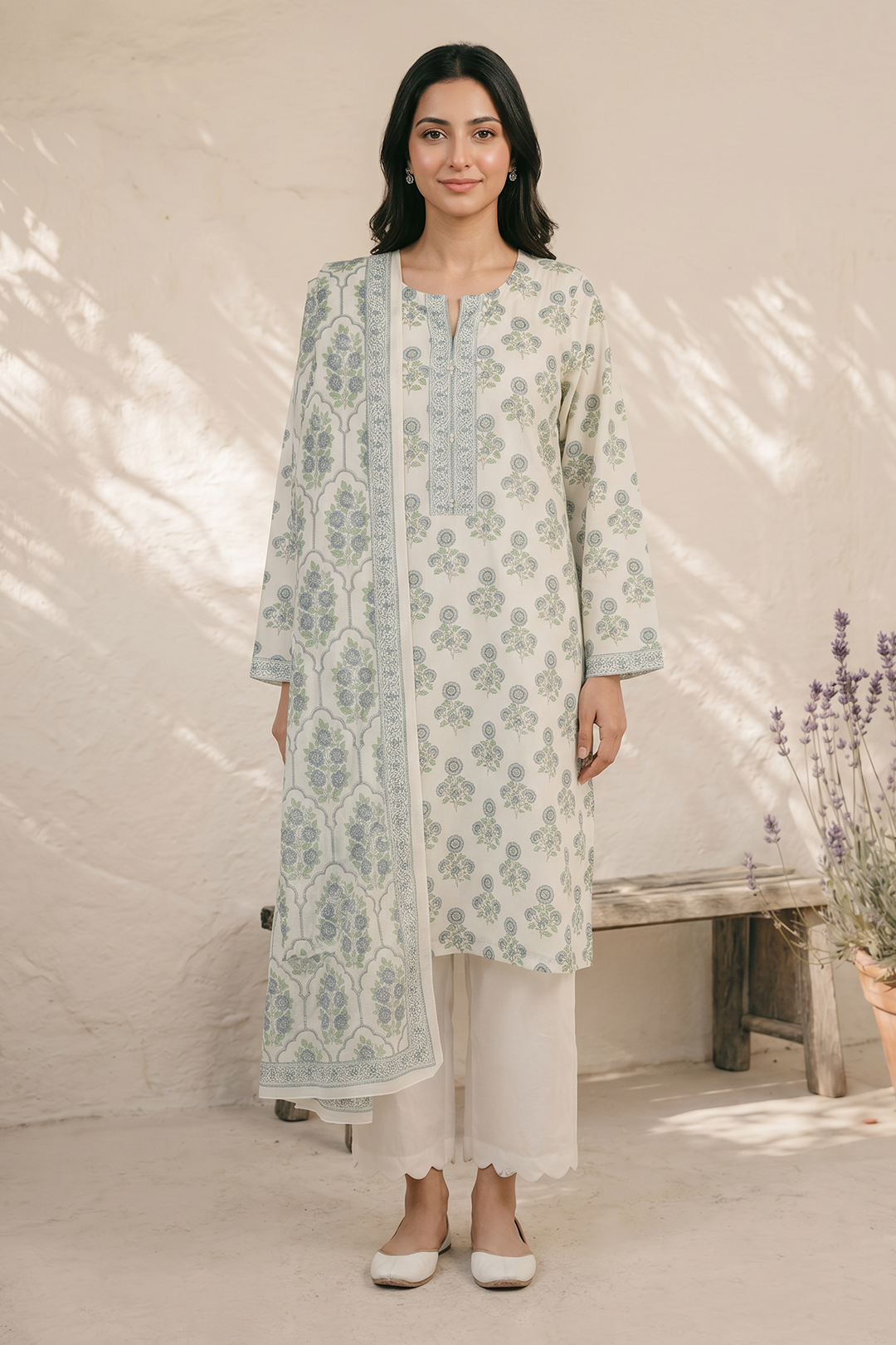 Kurta Dupatta - 2402