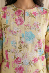 Embroidered Kurta Dupatta - 2429