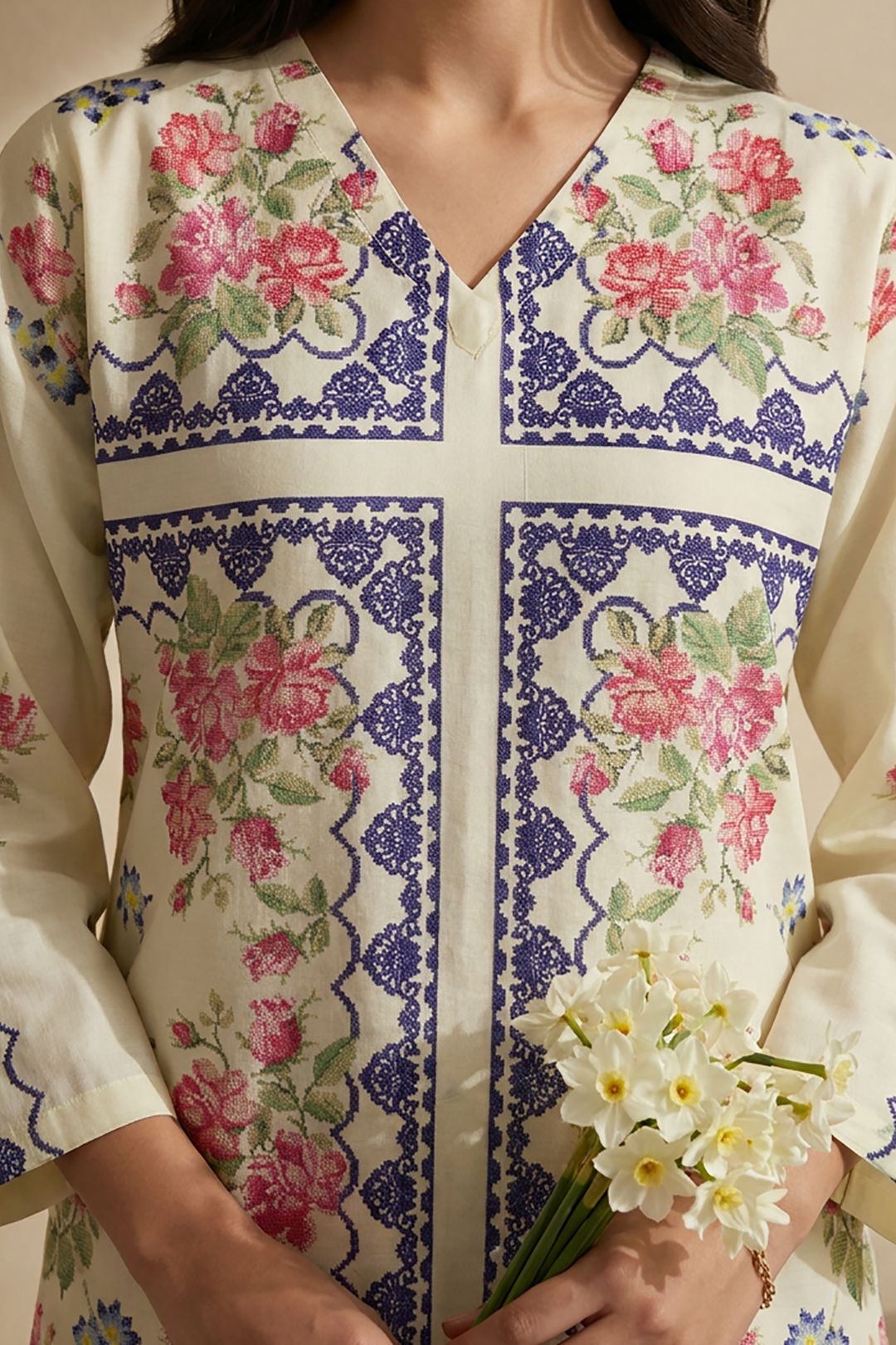 Kurta Trouser - 2607