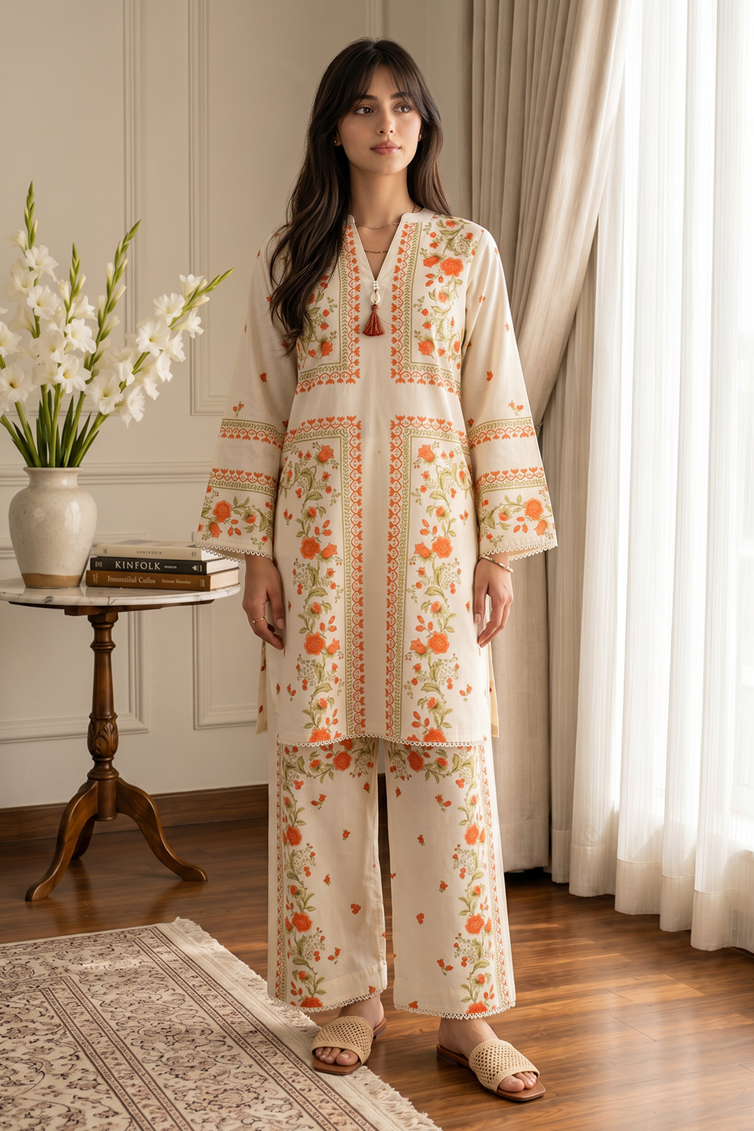 Kurta Trouser - 2621
