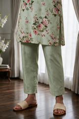 Embroidered Kurta Trouser - 2643