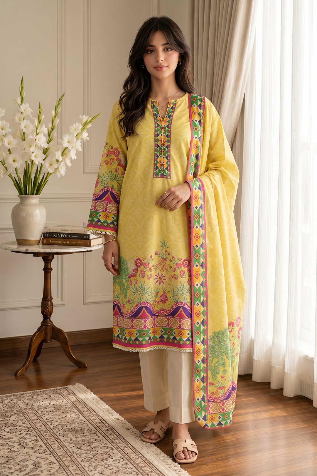 Kurta Dupatta - 2656