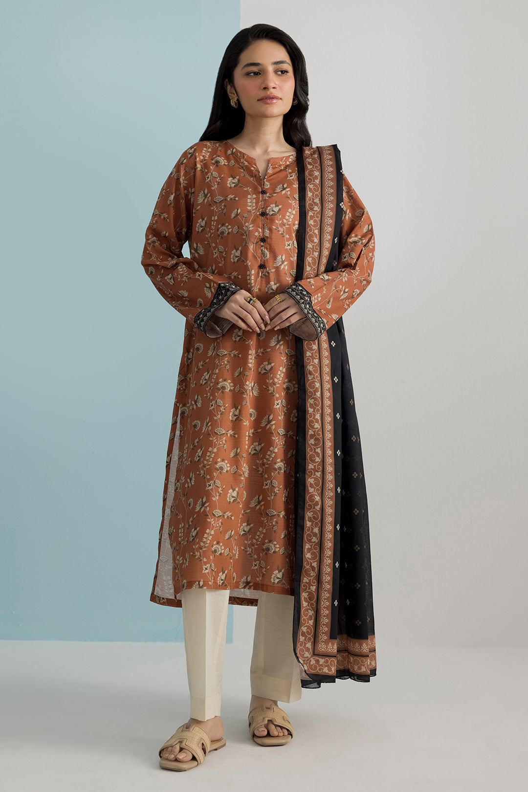 Kurta Dupatta - 2658