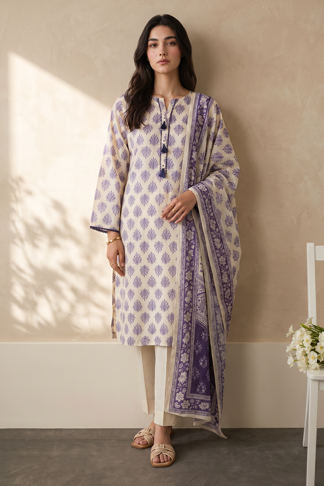 Kurta Dupatta - 2659