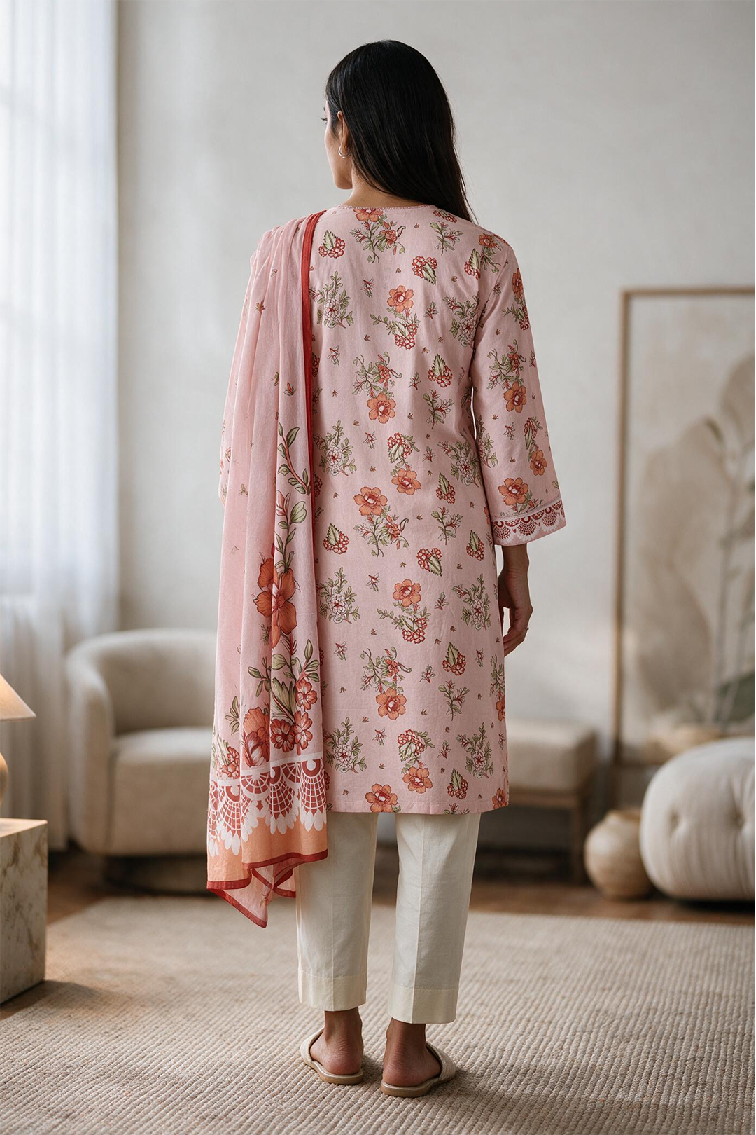 Kurta Dupatta - 2663