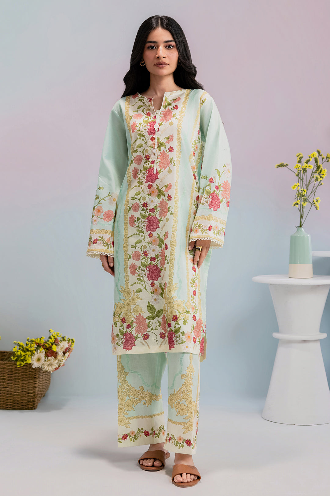 Kurta Trouser - 2835