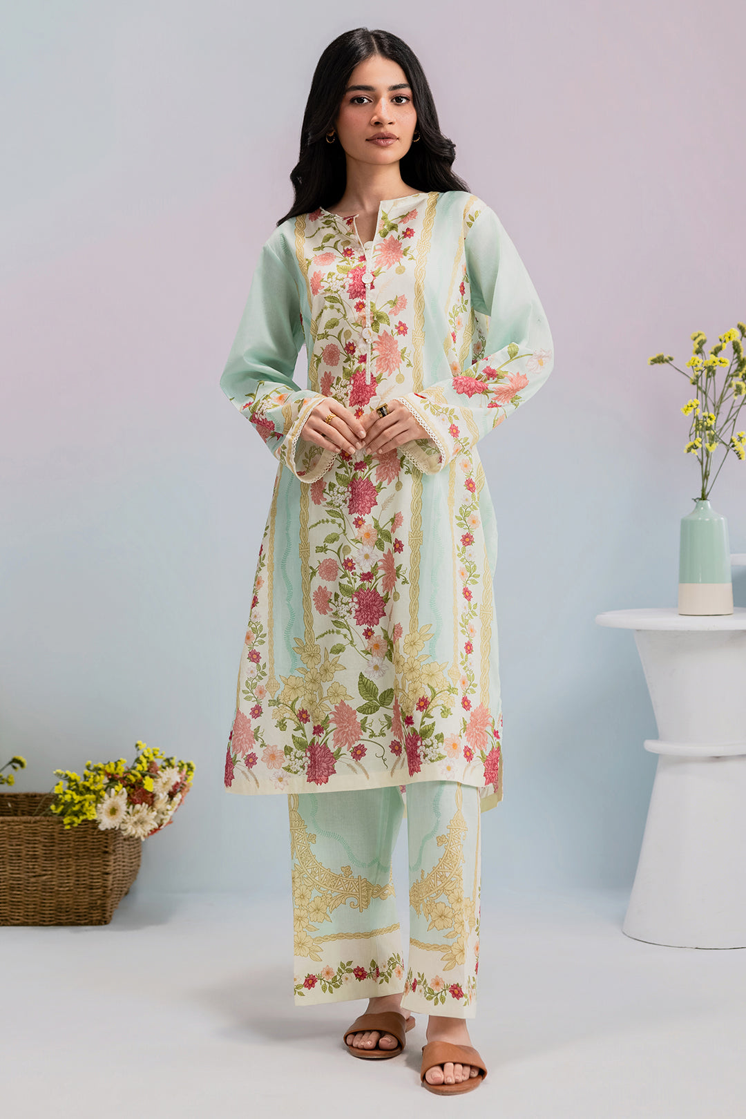 Kurta Trouser - 2835