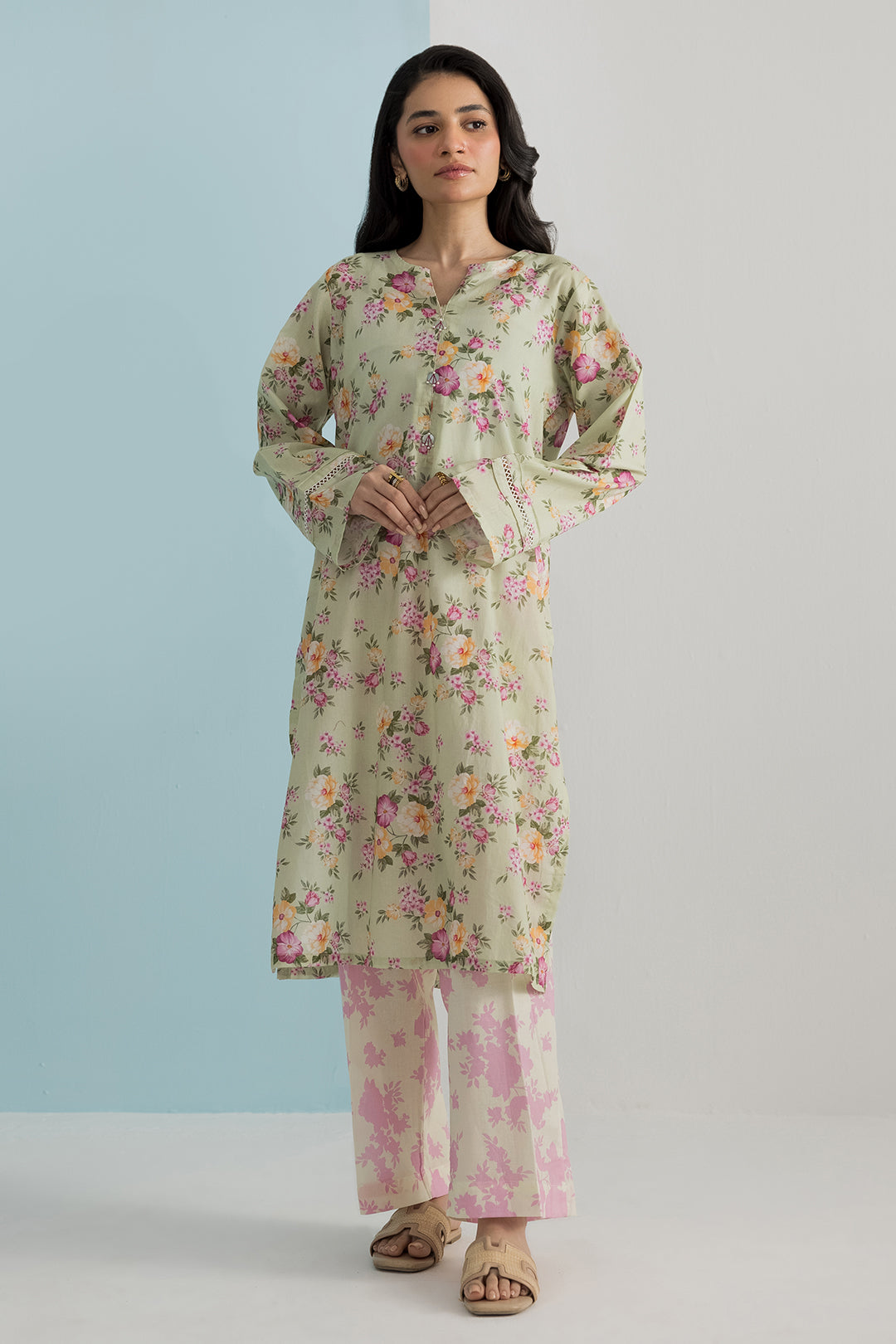 Kurta Trouser - 2837