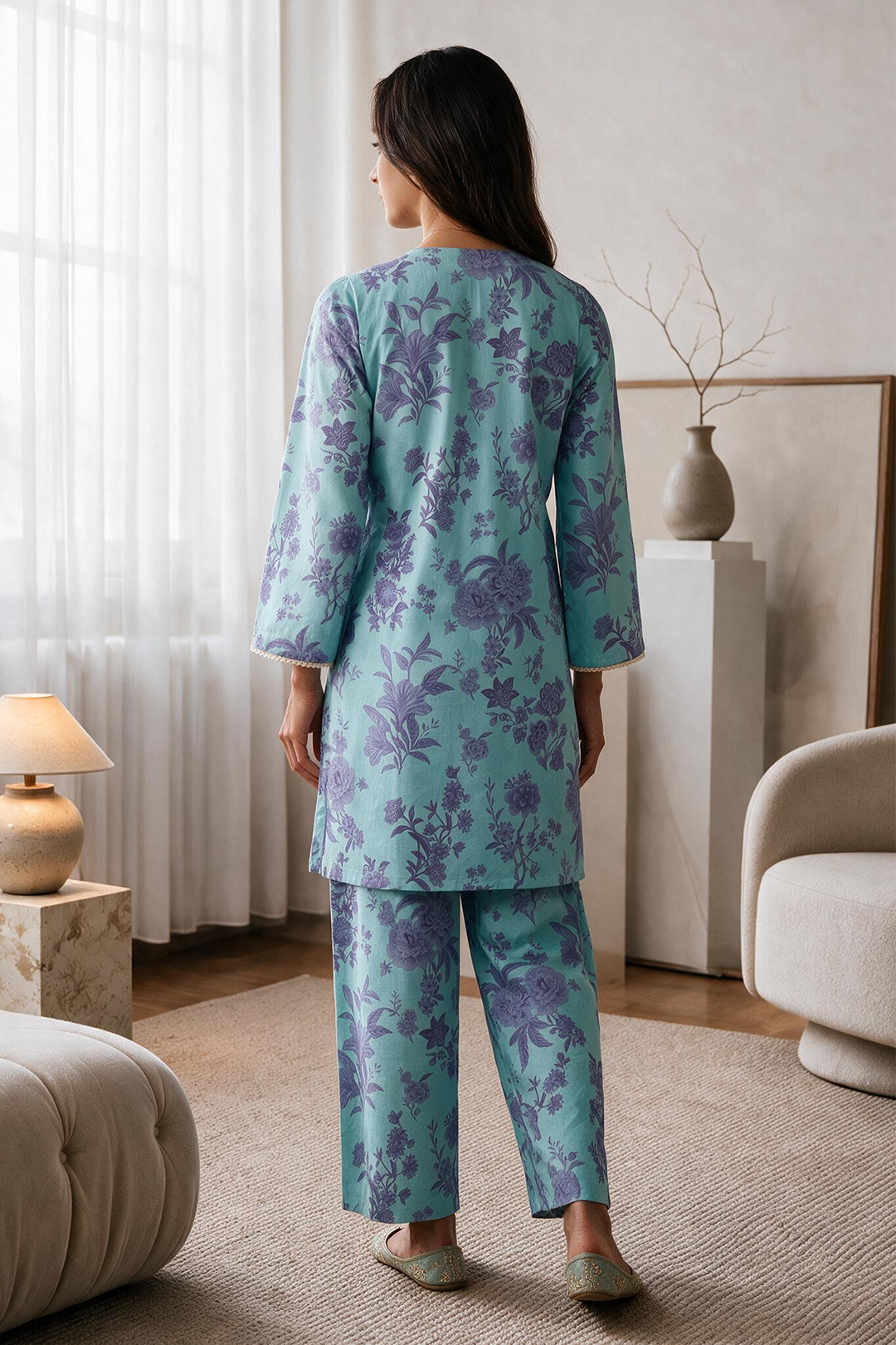 Kurta Trouser - 2857