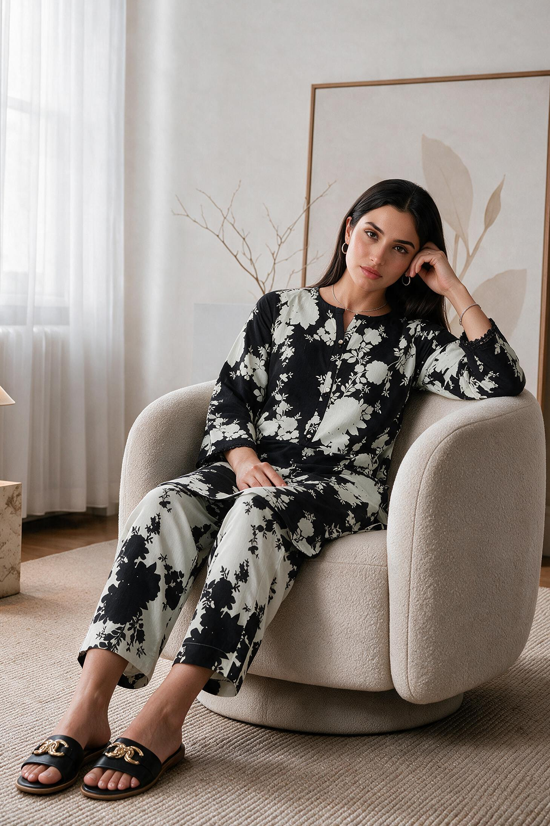 Kurta Trouser - 2859