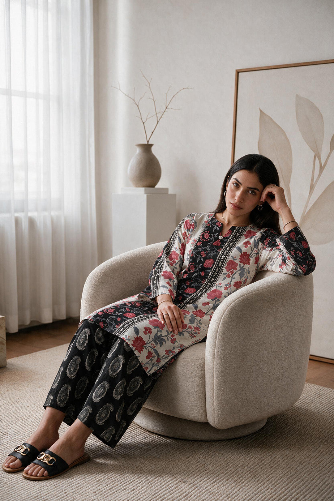 Kurta Trouser - 2863