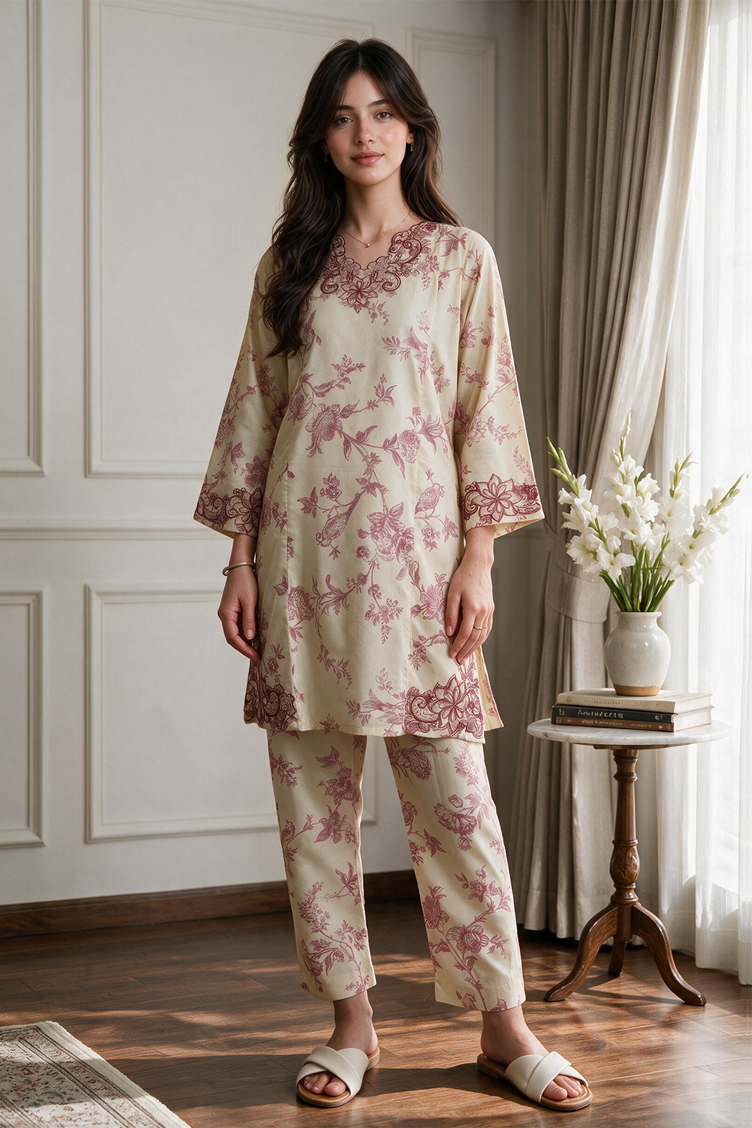 Kurta Trouser - 2885