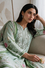 Embroidered Kurta Dupatta - 2919