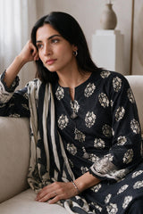Embroidered Kurta Dupatta - 2925