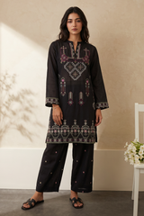 Embroidered Kurta Trouser - 3213