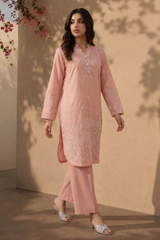 Embroidered Kurta Trouser - 3702
