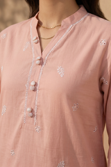 Embroidered Kurta Trouser - 3702