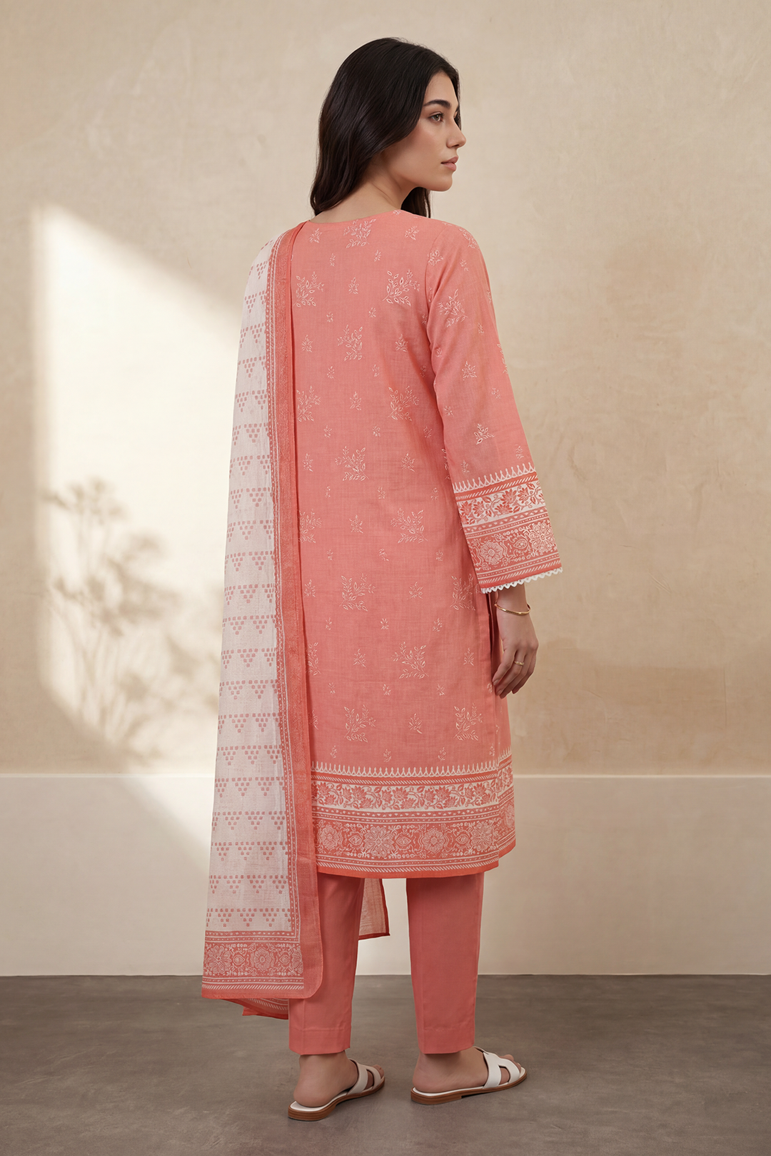 Kurta Dupatta Trouser - 1956