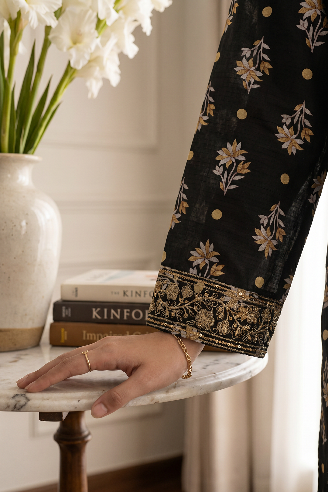 Embroidered Kurta Dupatta Trouser - 1959