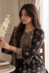 Embroidered Kurta Dupatta Trouser - 1959