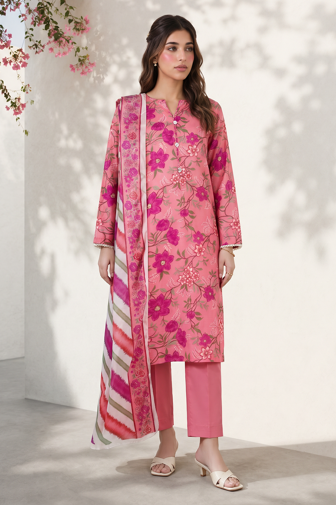 Kurta Dupatta Trouser - 2149
