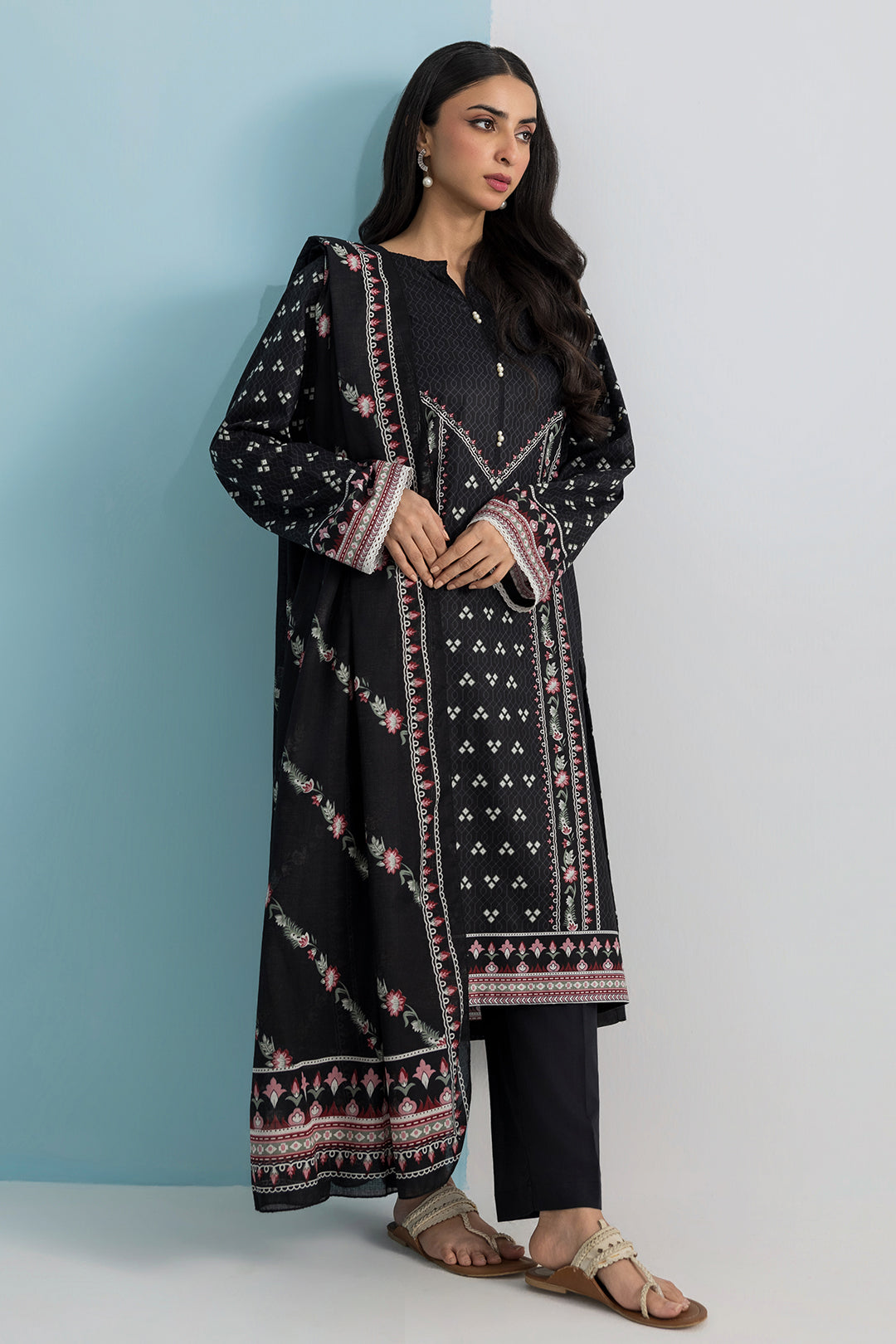 Kurta Dupatta Trouser - 2152