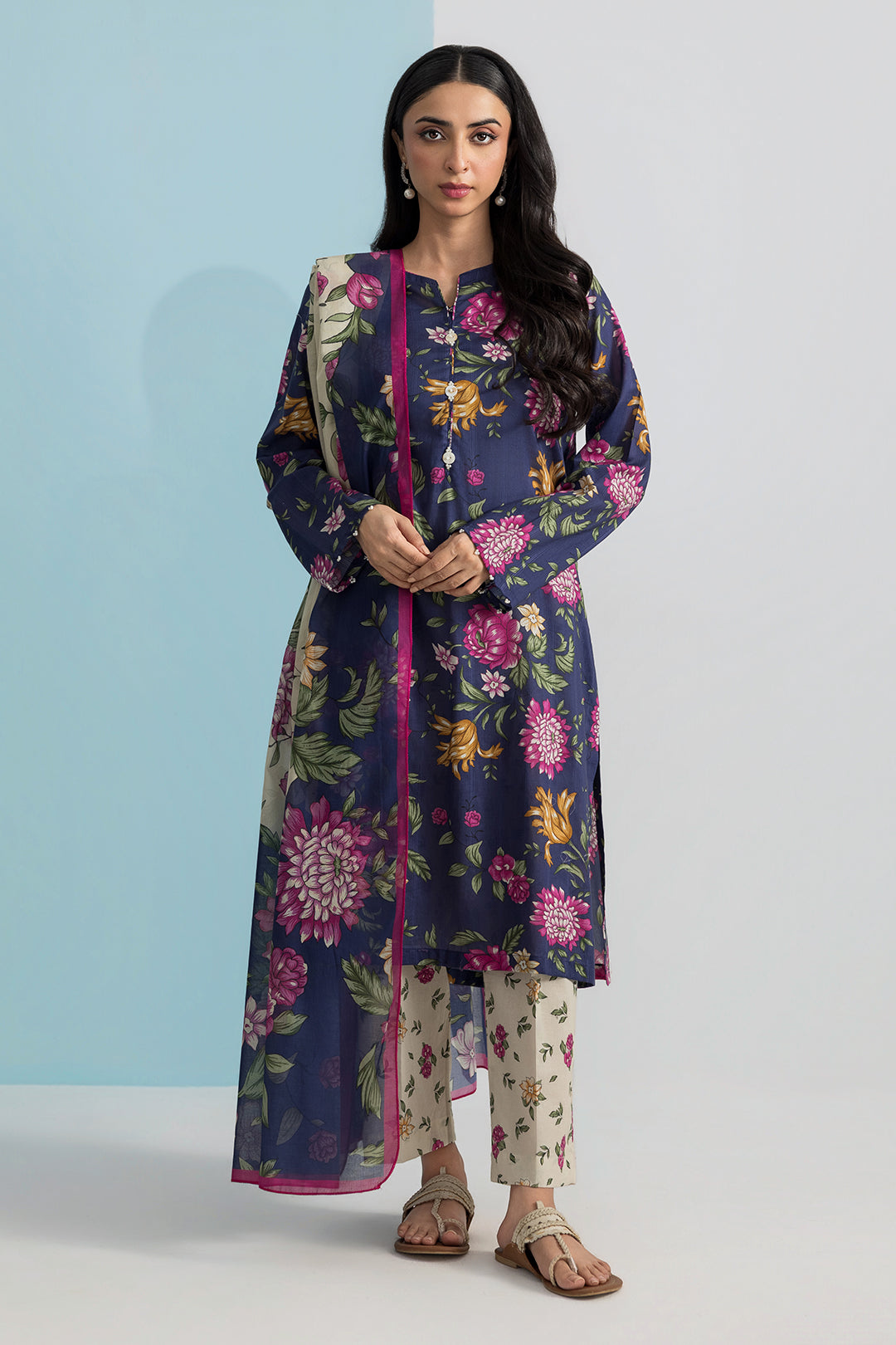 Kurta Dupatta Trouser - 2159