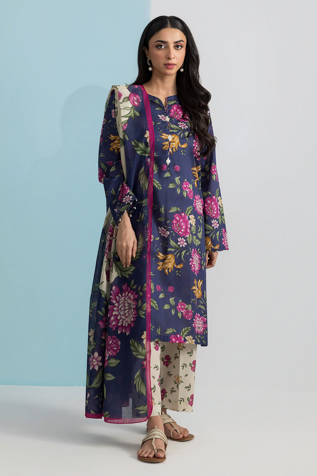 Kurta Dupatta Trouser - 2159