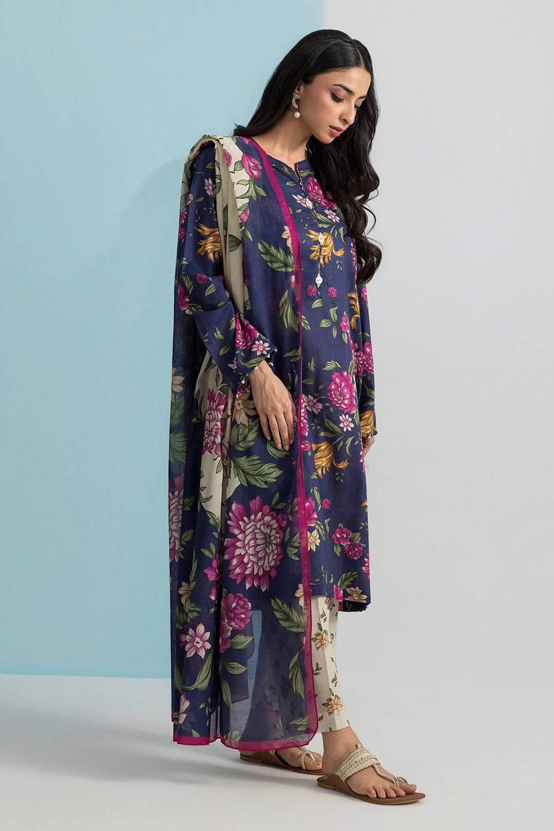 Kurta Dupatta Trouser - 2159