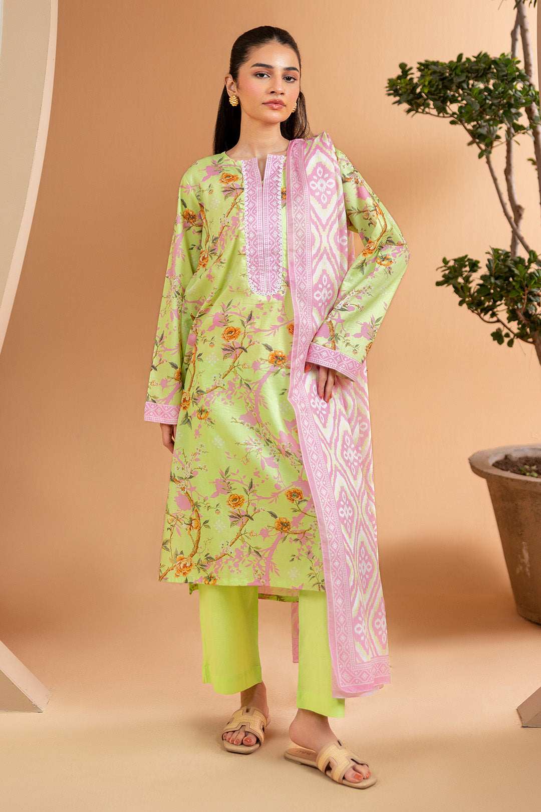 Kurta Dupatta Trouser - 2168