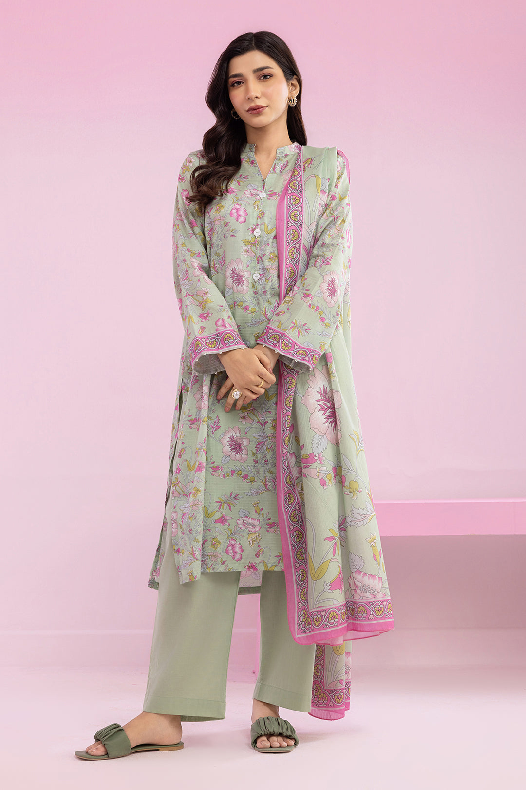 Kurta Dupatta Trouser - 2171