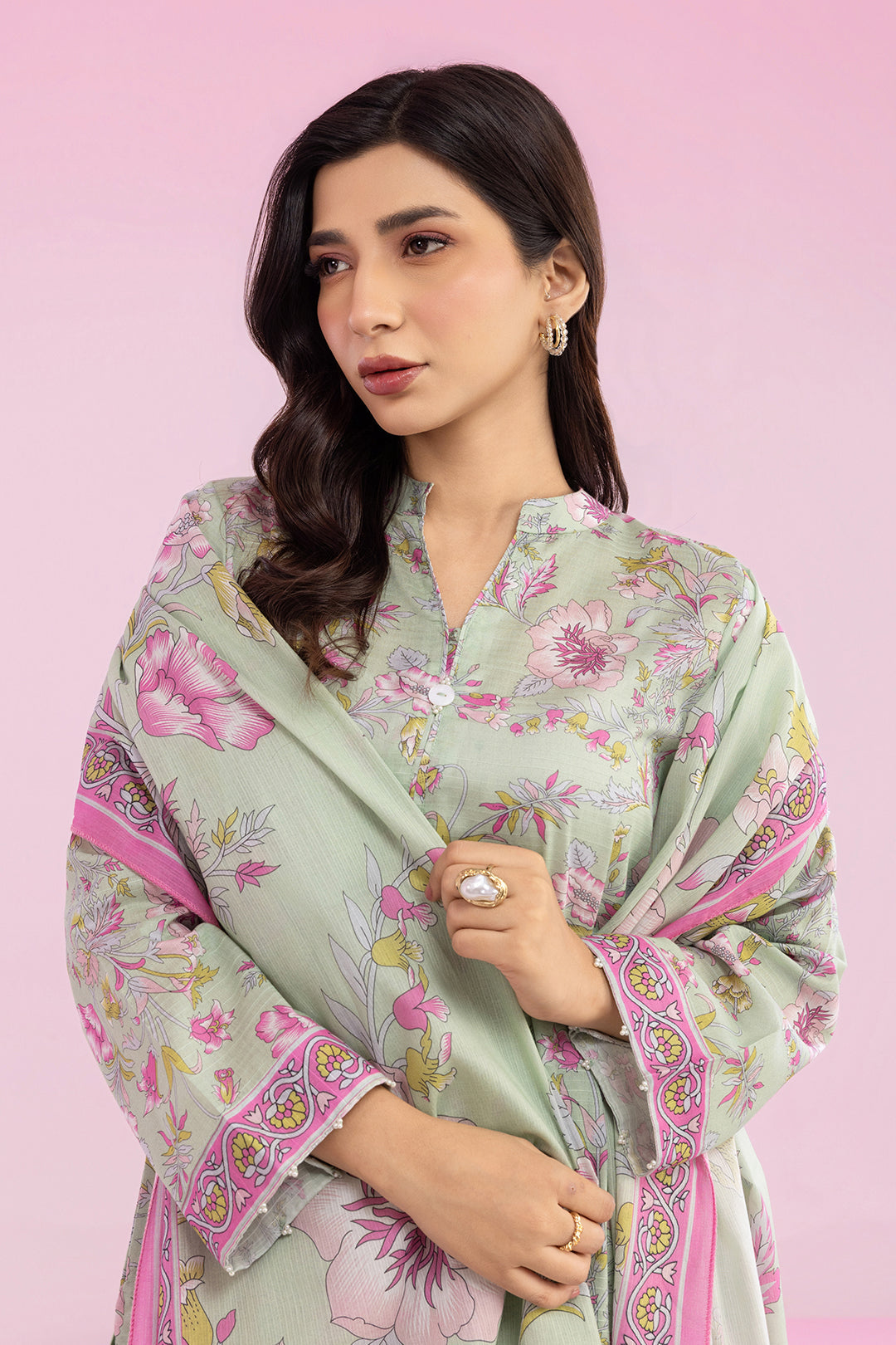 Kurta Dupatta Trouser - 2171