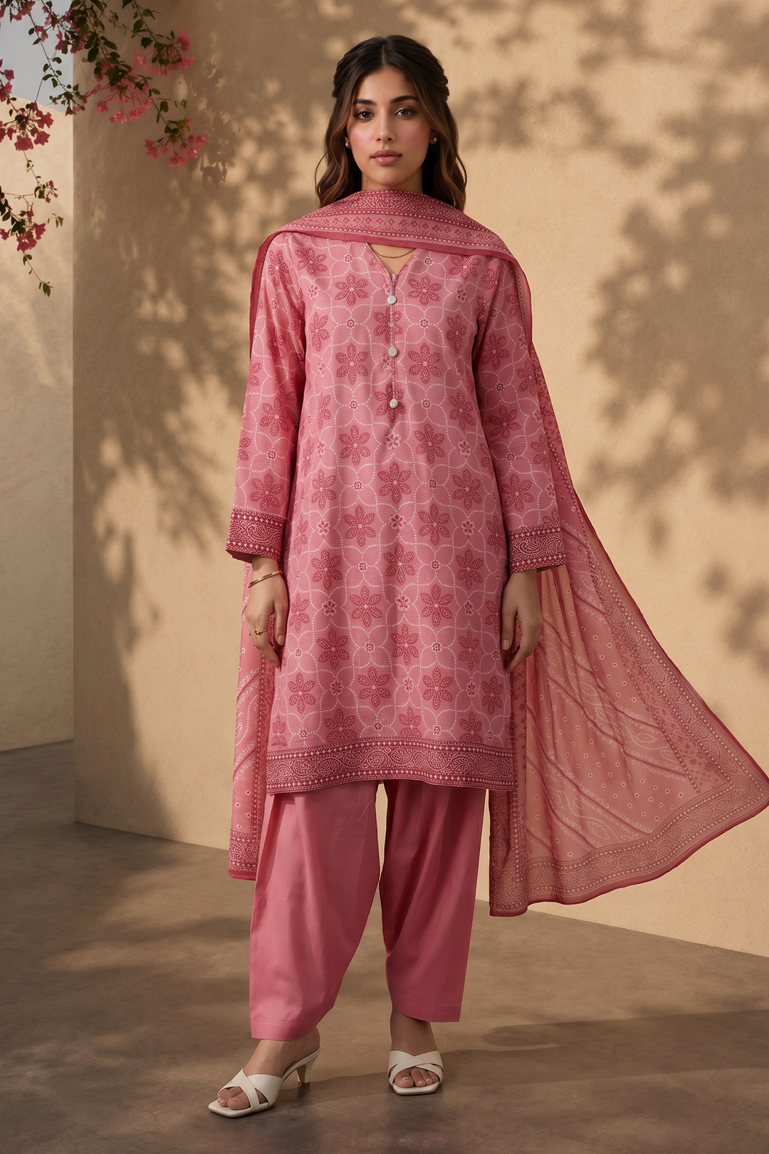 Kurta Dupatta Trouser - 2175