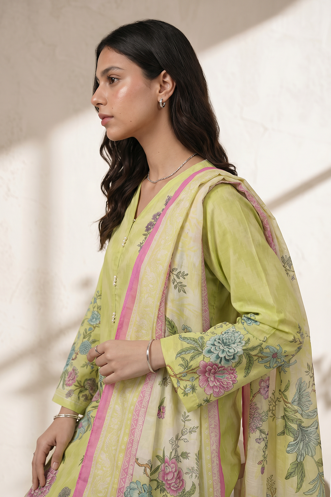 Kurta Dupatta Trouser - 2183
