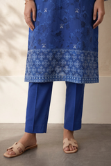 Embroidered Kurta Dupatta Trouser - 2192