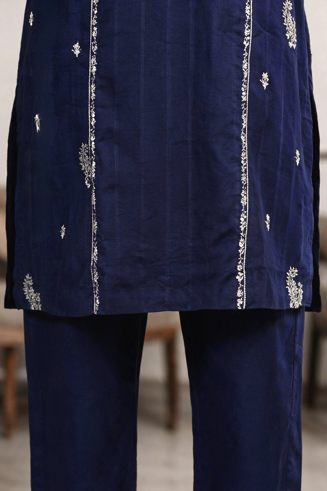 Embroidered Kurta Dupatta Trouser - 2211